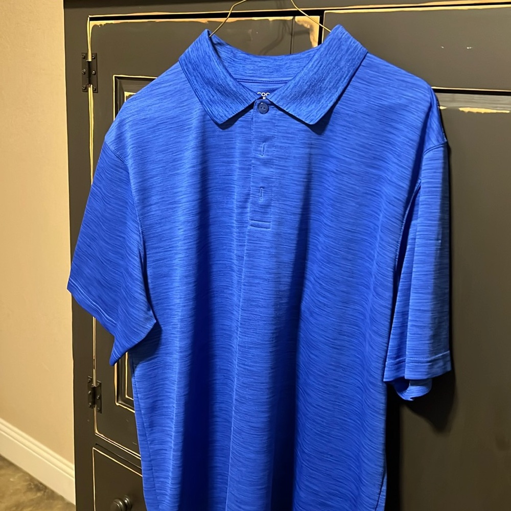 Cool 18 Pro blue collared shirt